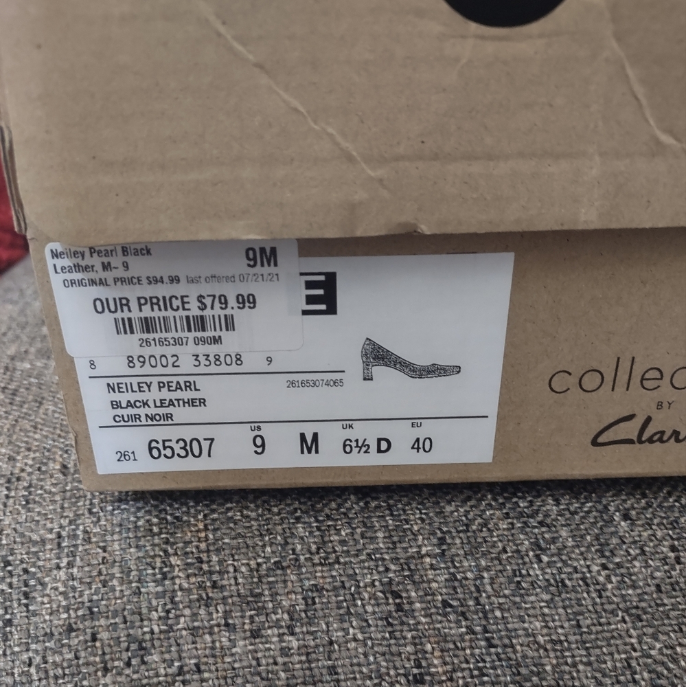 Women's Sz. 9M Collection By Clarke Blk. Great condition!!!